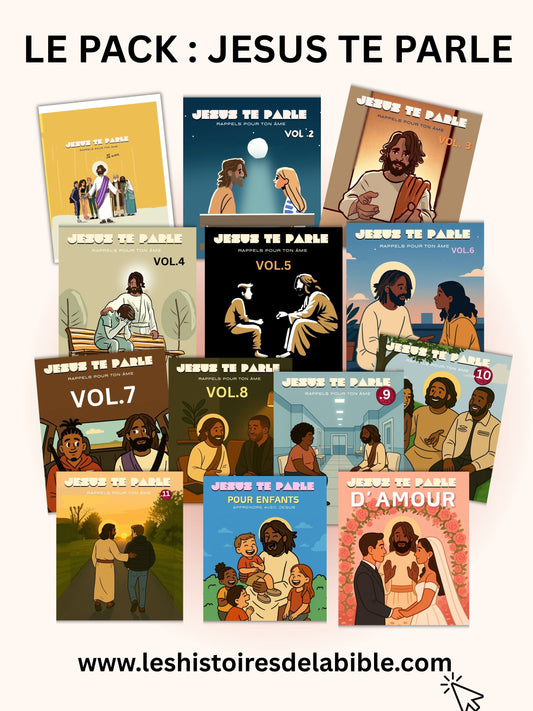 📖 Pack complet – Jésus te parle (Volumes 1 à 12)